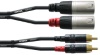 2XLR M - 2RCA M audiokaapeli